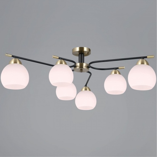 Потолочная люстра ILLUMICO LIBRA IL0638-6CSQ-24 AB BK LIBRA в Нижнем Новгороде фото 3