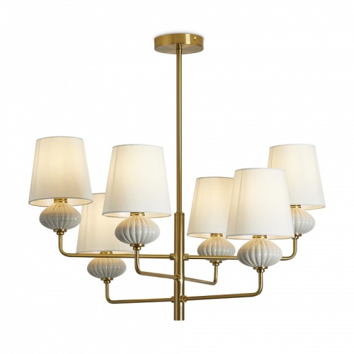 Люстра на штанге Freya Ceramics FR2029PL-06BS в Нижнем Новгороде фото 10