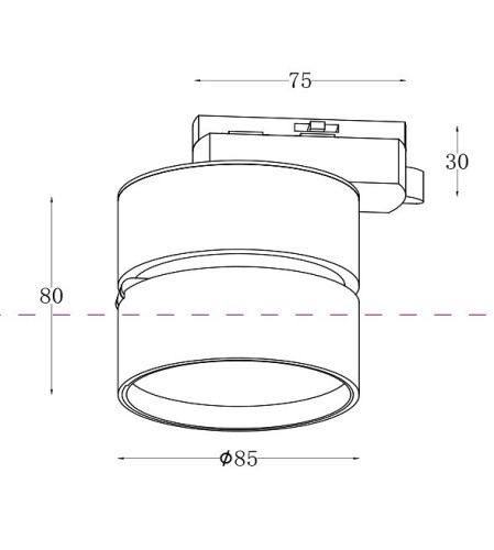 Накладной светильник Maytoni ONDA TR007-1-12W4K-W в Слободском фото 3