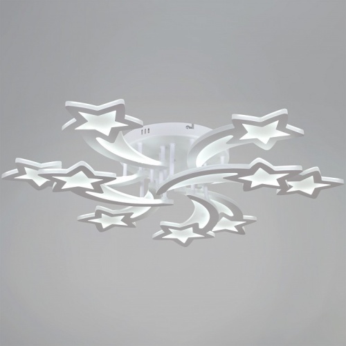 Люстра на штанге  01150-0.3-6+3 WH в Нижнем Новгороде