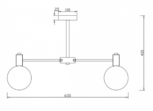 Люстра на штанге Freya Globo FR5175PL-06BS в Нижнем Новгороде фото 3