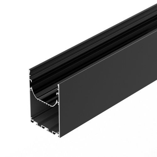 Профиль LINE-S-5075-2500 BLACK (Arlight, Алюминий) в Ермолино фото 3