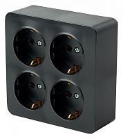 Розетка четверная с заземлением Stekker София 49322 в Нижнем Новгороде