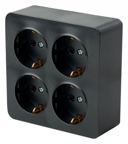 Розетка четверная с заземлением Stekker София 49322 в Нижнем Новгороде