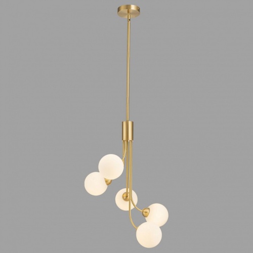 Люстра на штанге Belfast Bryson L-8130-5A BR GL в Нижнем Новгороде фото 2