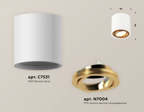 Накладной светильник Ambrella Light XS XS7531004 в Нижнем Новгороде фото 2