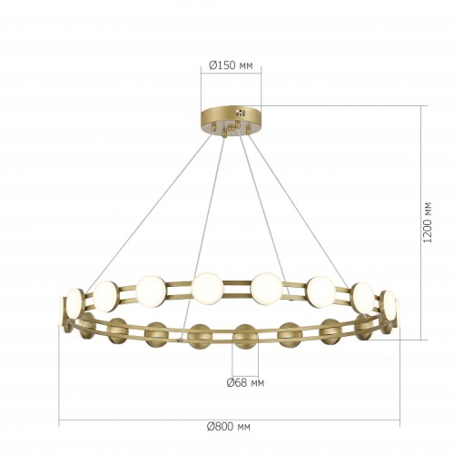 Подвесная люстра ST-Luce MONRO SL6610.203.20 в Нижнем Новгороде фото 3