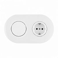 Блок с выключателями одноклавишными влагозащищенными Arte Milano SET08-2 SET08-2-40-1-30-1 white в Нижнем Новгороде