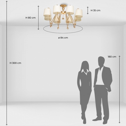 Подвесная люстра MW-Light Вега 6 329012308 в Нижнем Новгороде фото 13