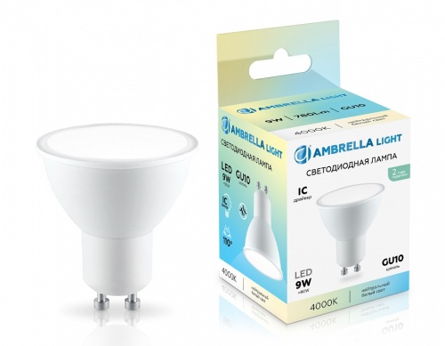 Лампа светодиодная Ambrella Light MR16 GU10 9Вт 4000K 180904 в Нижнем Новгороде фото 2