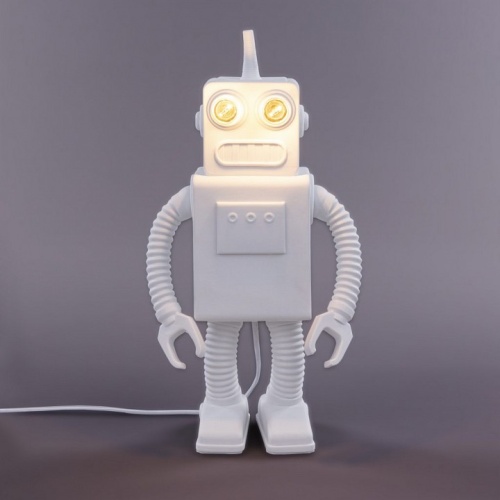 Настольная лампа декоративная Seletti Robot Lamp 14710 в Нижнем Новгороде фото 12