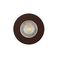DK2030-CH Встраиваемый светильник, IP 20, 50 Вт, GU10, коричневый, алюминий в Старом Осколе
