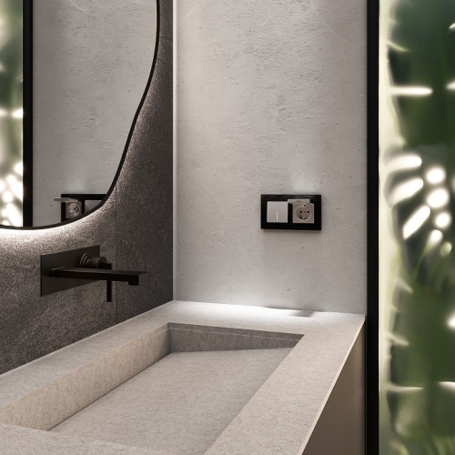 Розетка с заземлением и со шторкой, без рамки с крышкой Werkel серебряный матовый W1171265 в Нижнем Новгороде фото 2