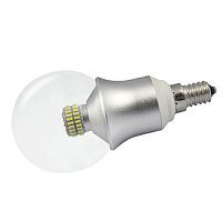 Светодиодная лампа E14 CR-DP-G60 6W Warm White (Arlight, ШАР) в Качканаре