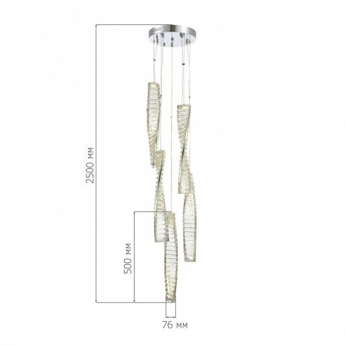 Подвесной светильник ST-Luce Elica SL6205.103.05 в Нижнем Новгороде фото 3