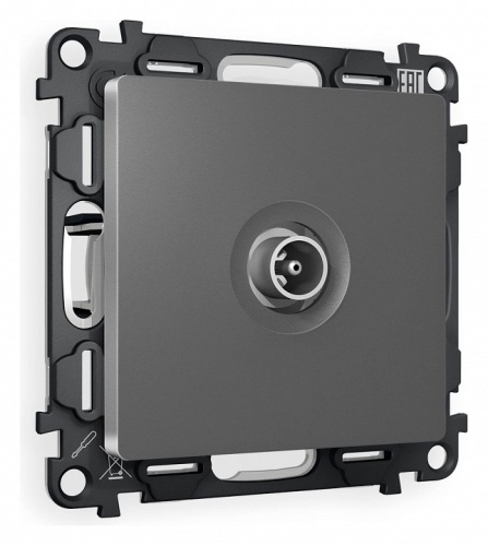 ТВ-розетка оконечная без рамки Ambrella Volt ALFA MA663010 в Нижнем Новгороде