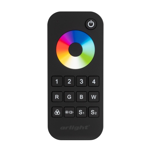 Пульт SMART-R26-RGBW Black (4 зоны, 2.4G) (Arlight, IP20 Пластик, 5 лет) в Бородино фото 4