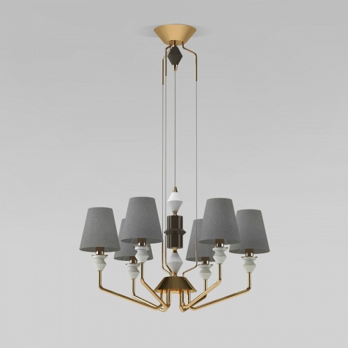 Подвесная люстра Eurosvet Olaria 101012/6 латунь Smart в Нижнем Новгороде фото 3