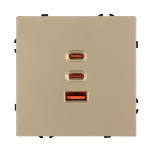 Механизм розетки 2хUSB type A и C Arlight NOBE 061836 в Нижнем Новгороде фото 4