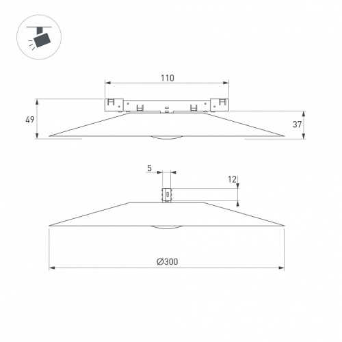 Накладной светильник Arlight MICROCOSM 051833 в Нижнем Новгороде фото 3