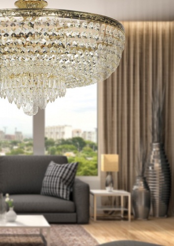 Люстра на штанге Arti Lampadari Nonna Nonna E 1.3.50.503 G в Нижнем Новгороде фото 3