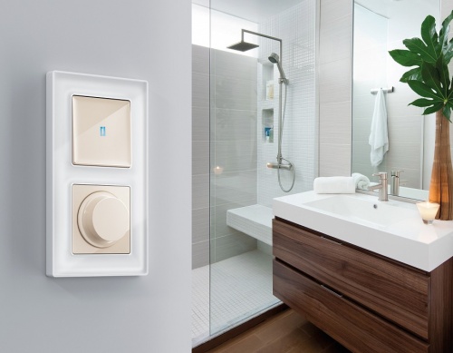 Выключатель самовозвратный одноклавишный с подсветкой, без рамки Ambrella Volt MA MA302060 в Нижнем Новгороде фото 3