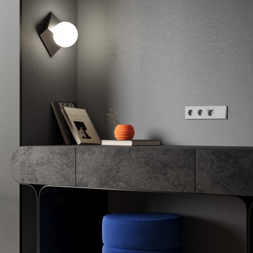 Клавиша для выключателя одноклавишного c подсветкой Voltum S70 VLS000216 в Нижнем Новгороде фото 3