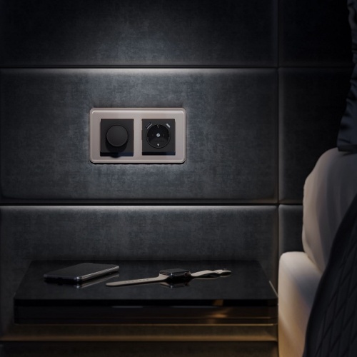 Рамка на 2 поста Werkel Elite (дымчатый, стекло) W0022417 в Нижнем Новгороде фото 2