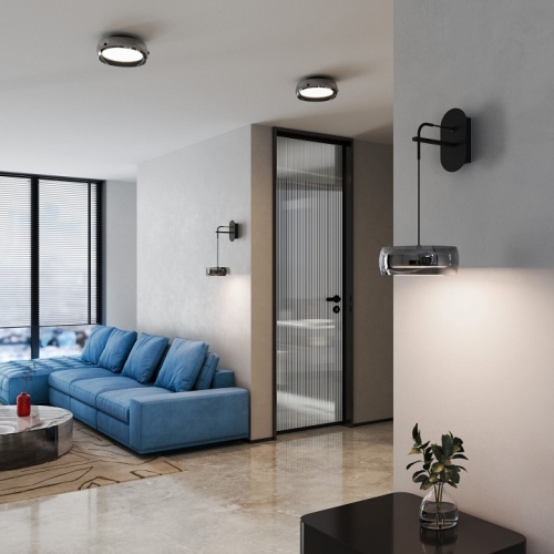 Бра Eurosvet Noir 201052 LED черный в Нижнем Новгороде фото 3