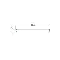 Экран LINE-6070-10m OPAL (Arlight, Пластик) в Астрахани