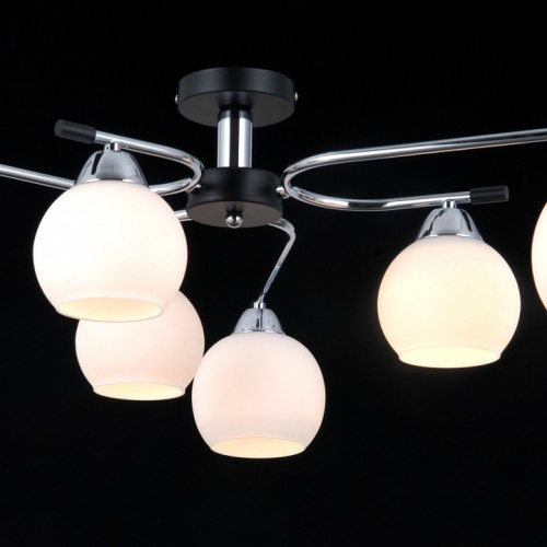 Потолочная люстра ILLUMICO LIBRA IL0638-6CSQ-24 CR BK LIBRA в Нижнем Новгороде фото 4