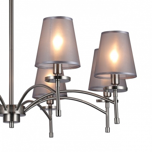 Люстра на штанге Escada Faith 694/8PL Nickel в Нижнем Новгороде фото 2
