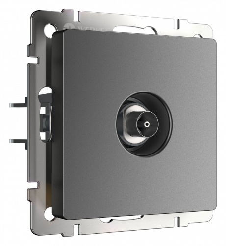ТВ-розетка без рамки Werkel графит матовый W1183064 в Нижнем Новгороде