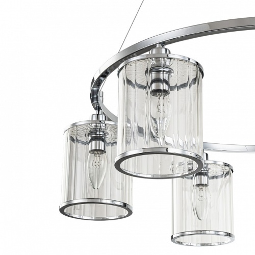 Подвесная люстра Indigo Dante 13022/6P Chrome в Нижнем Новгороде фото 2