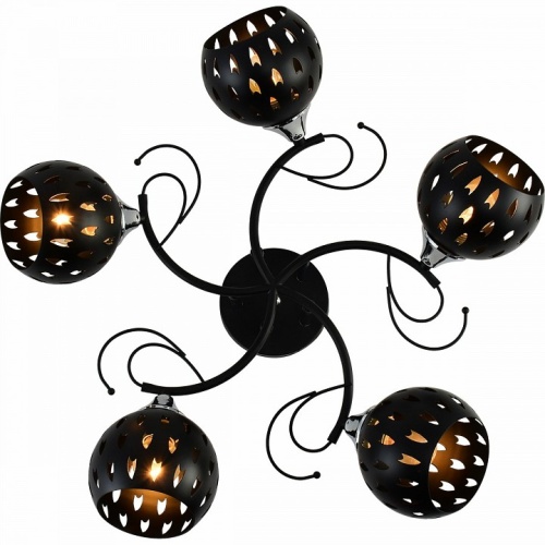 Потолочная люстра 01314-0.3-05 BK+CR в Нижнем Новгороде фото 3