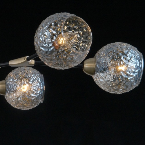 Люстра на штанге ILLUMICO  IL0253-6CSQ-79 BK AB в Нижнем Новгороде фото 4