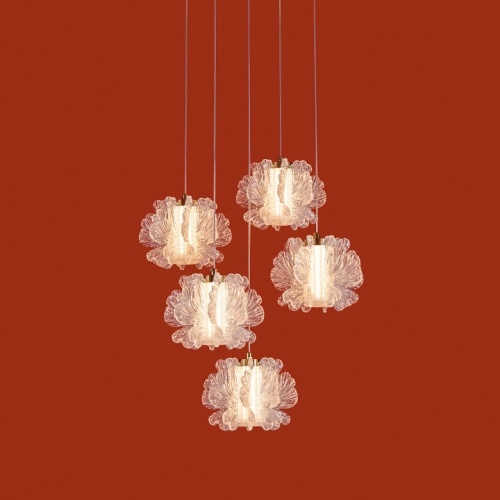 Подвесная люстра Freya Flower FR5579PL-L40BS в Нижнем Новгороде фото 6