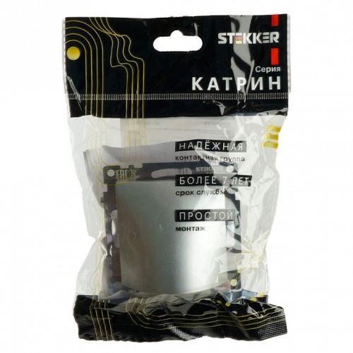 Розетка для вывод кабеля без рамки Stekker Катрин 49465 в Нижнем Новгороде фото 9