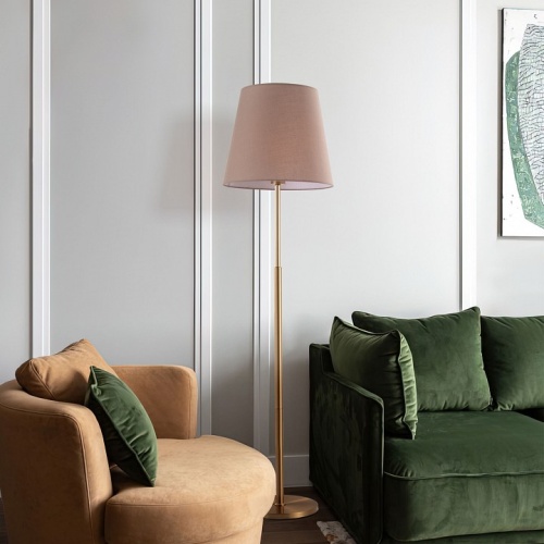 Настольная лампа декоративная Eurosvet Ozark 01156/1 латунь в Нижнем Новгороде фото 3