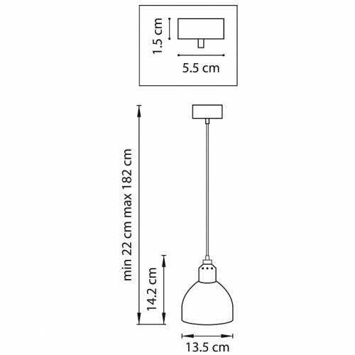 Подвесной светильник Lightstar Loft 865017 в Белово фото 2