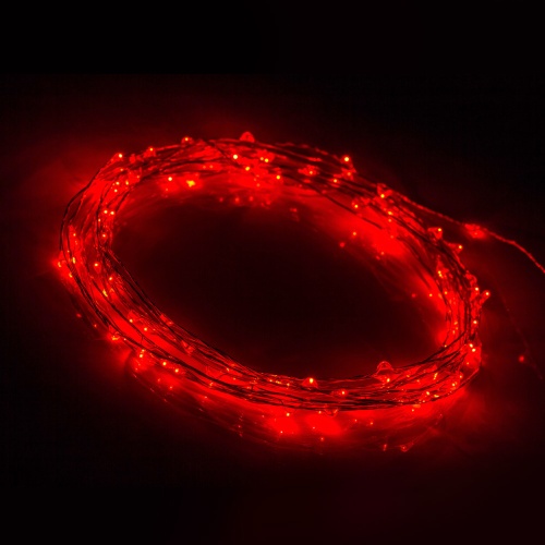 Светодиодная нить WR-5000-1608-100LED Red (12V, 2.1W) (Arlight, IP65) в Омске фото 2