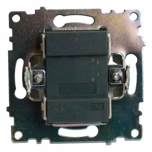 Выключатель одноклавишный без рамки Stekker Катрин 49410 в Нижнем Новгороде фото 7