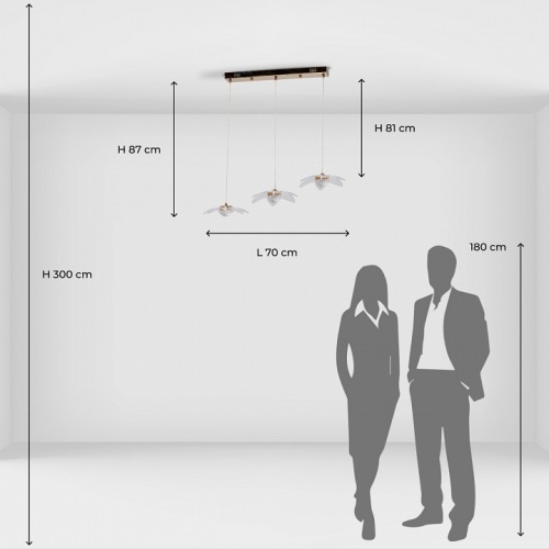 Подвесной светильник De City Оскар 62 510014503 в Нижнем Новгороде фото 2