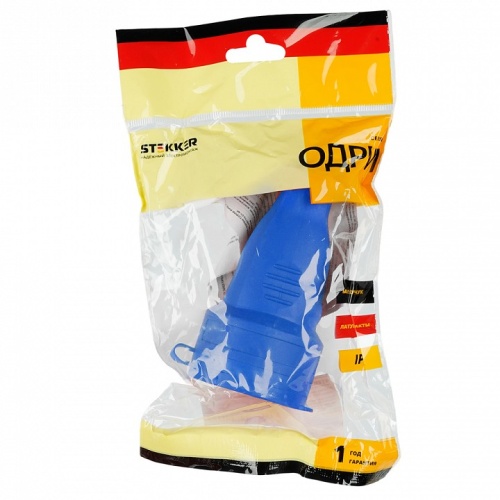 Розетка переносная разборная с заземлением и крышкой Stekker Одри 39196 в Нижнем Новгороде фото 9