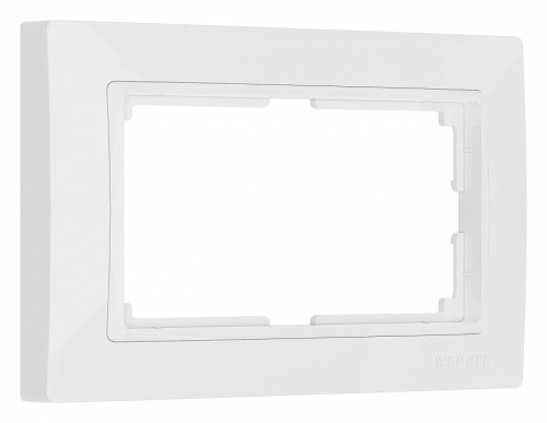 Рамка для двойной розетки Werkel Snabb basic (белый) W0082001 в Нижнем Новгороде