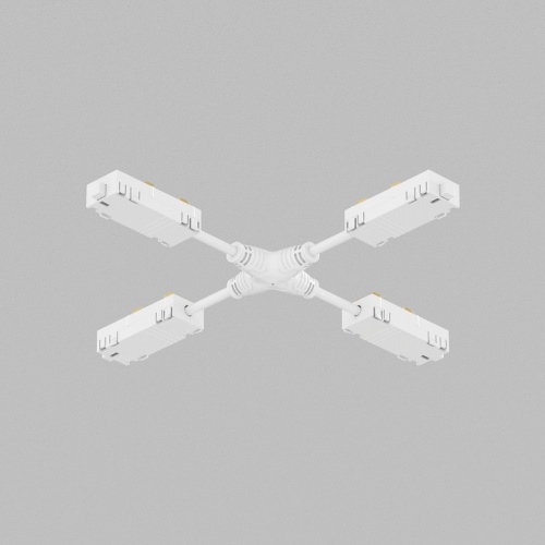 Токопровод X-образный центральный Denkirs SMART UNI TR2116-WH в Нижнем Новгороде фото 3