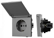 Розетка влагозащищенная с заземлением с крышкой, без рамки Arlight SCT-TENDO 054092 в Нижнем Новгороде