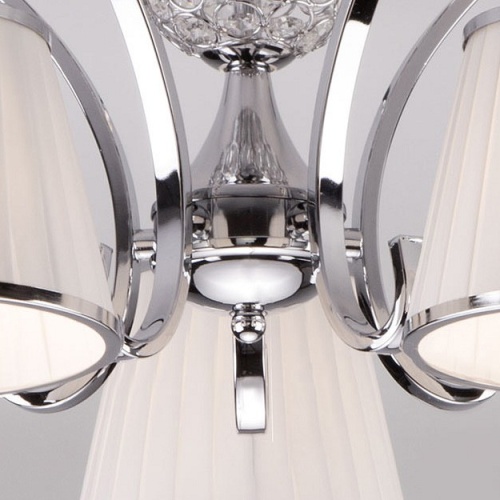 Потолочная люстра Eurosvet Tessa 60088/5 хром в Нижнем Новгороде фото 3