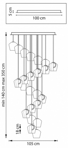 Подвесной светильник Lightstar Caramello 796289 в Нижнем Новгороде фото 6