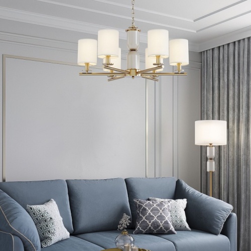 Подвесная люстра Eurosvet Caprera 60146/6 латунь в Нижнем Новгороде фото 4